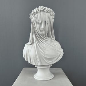 Veiled virgin statue - Etsy 日本