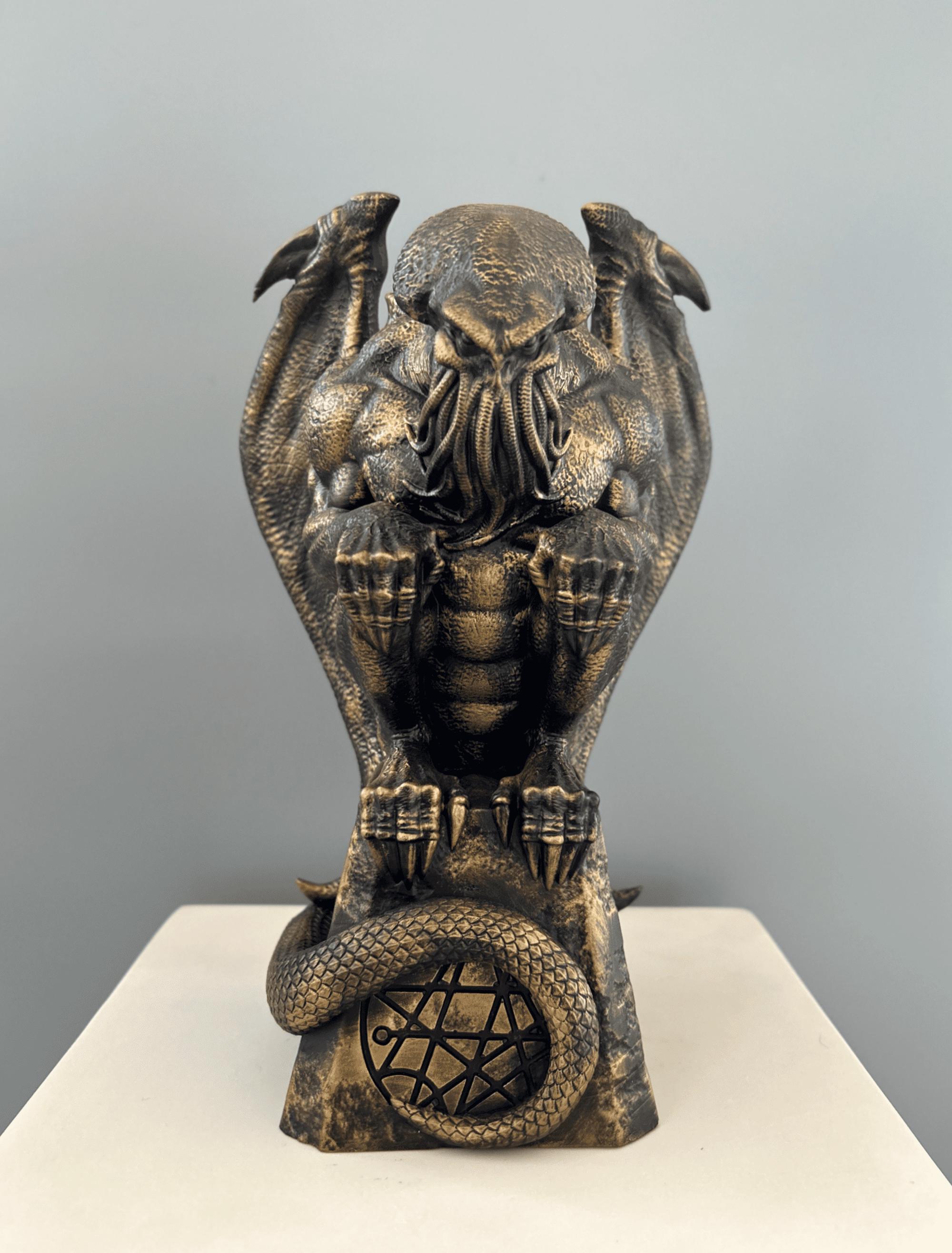 Cthulhu Statue 27cm 10 6 In Call Of Cthulhu Lovecraft Bust 