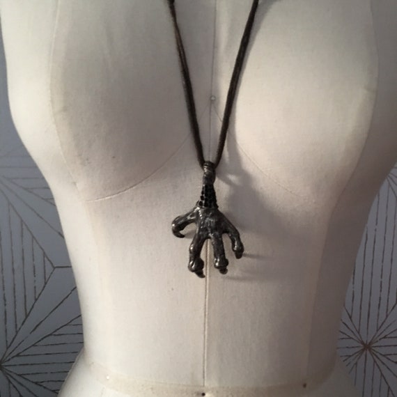 Claw long necklace - image 3