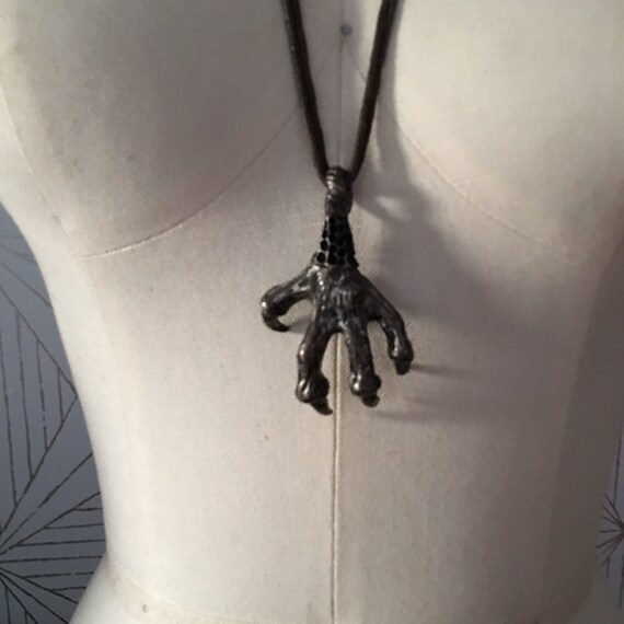 Claw long necklace - image 7