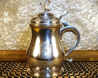 Anheuser-Busch Golf Classic Metal Trophy Stein with Screeching Eagle Topper (Handmade by Shirley in Williamsburg, Virginia)