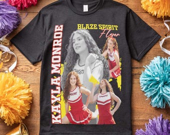 Collage de fotos de animadoras personalizado (PNG), animadoras personalizadas (PNG), regalo deportivo, animadora (PNG), descarga digital, regalo para hija