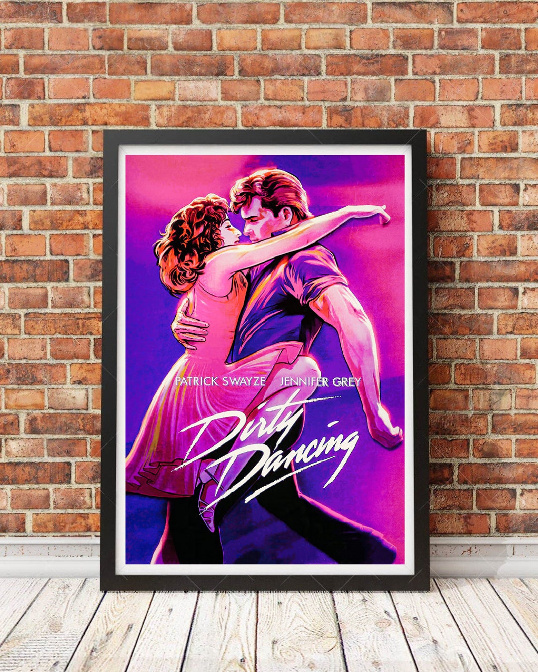 Dirty Dancing 1987 Movie Poster Print Canvas Wall Art Room Decor dirty-dancing-1987-movie-poster-print-canvas-wall-art-room-decor