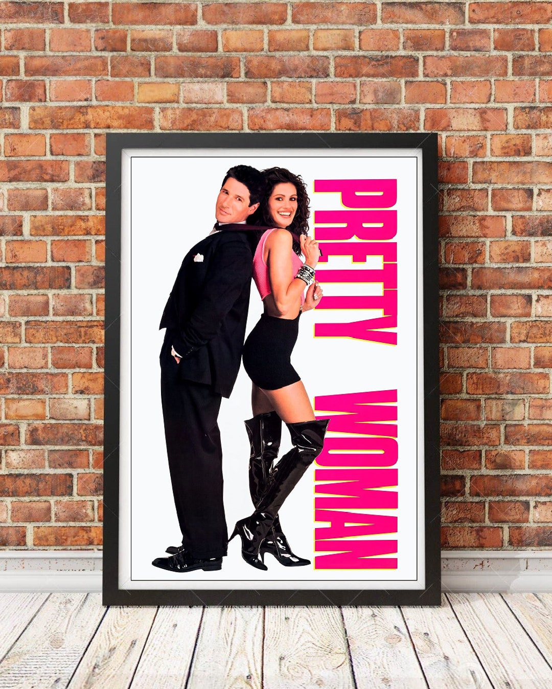 Pretty Woman (1990) Movie Poster Print, Canvas Wall Art, Room Decor