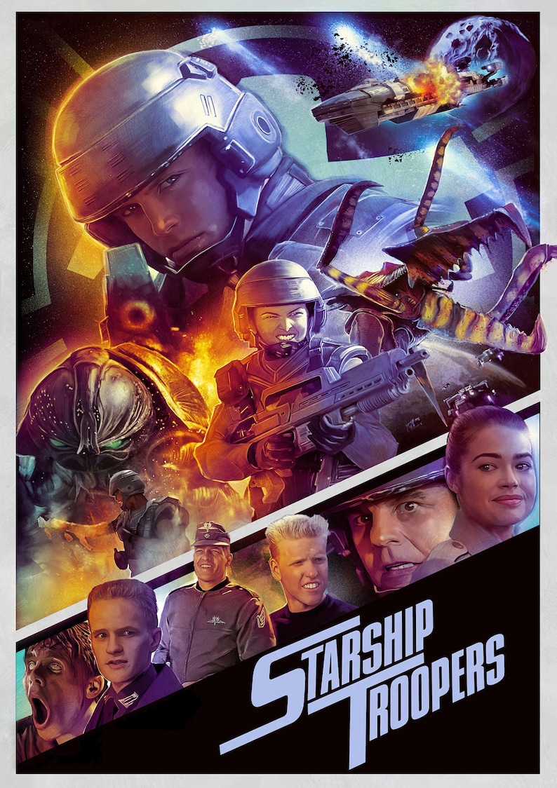 Affiche De Starship Troopers 1997