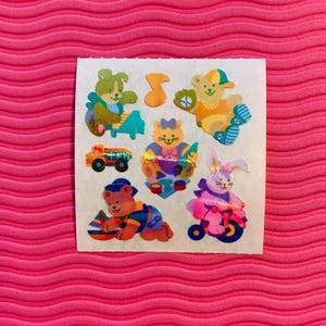 Sandylion Vintage Pearly Baby Animal Stickers