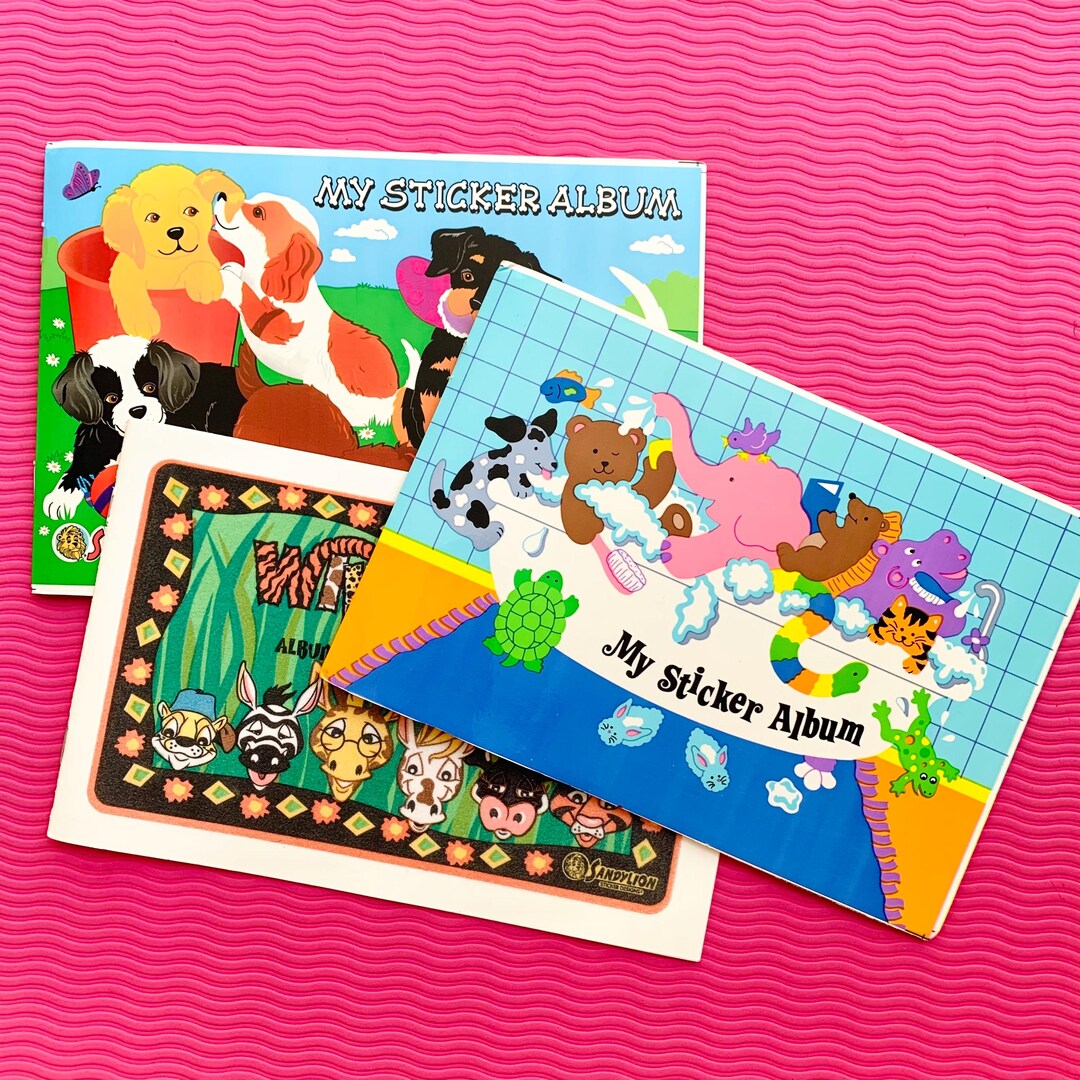 ヴィンテージ サンディリオン ステッカーアルバム ロット - 未使用