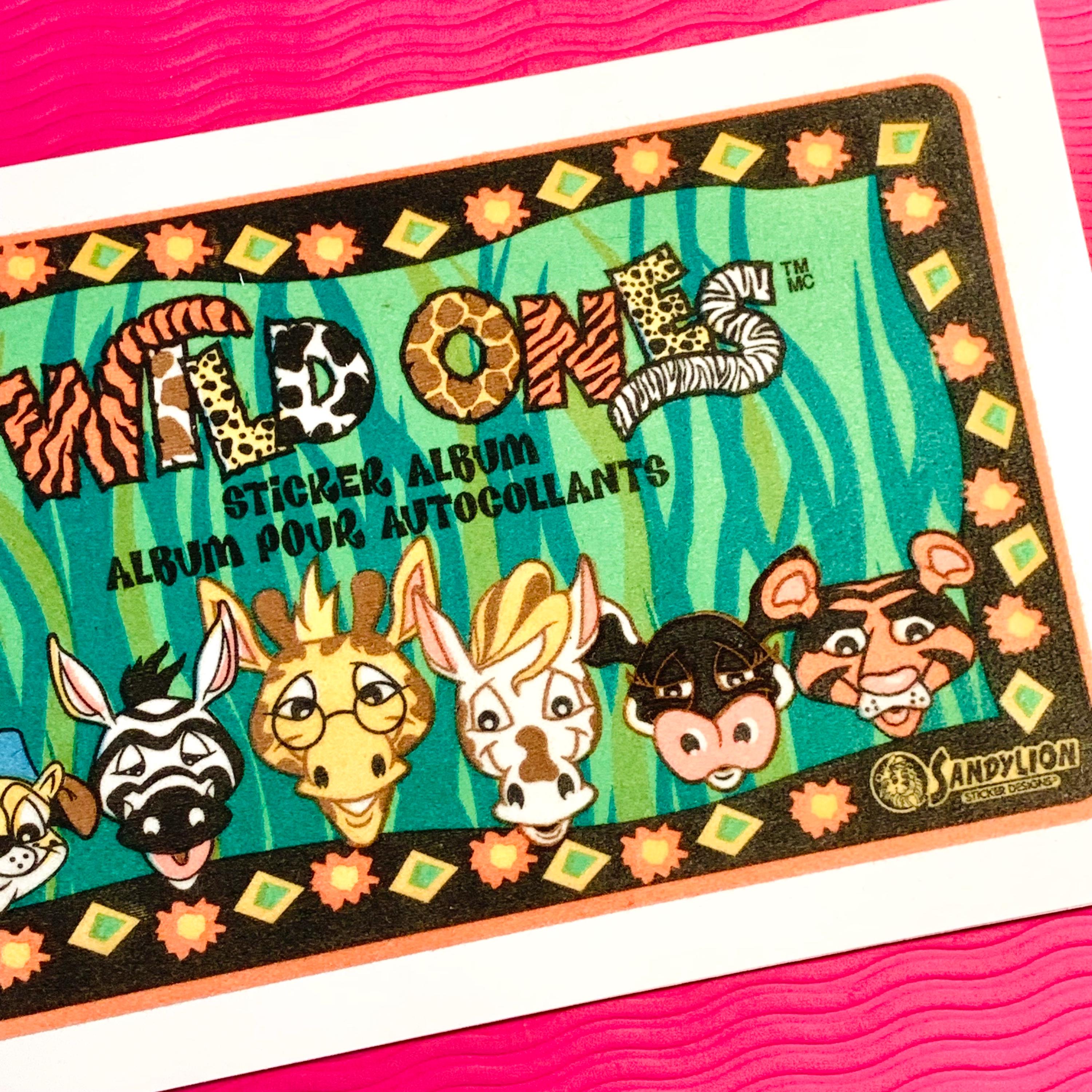 ヴィンテージ サンディリオン ステッカーアルバム ロット - 未使用