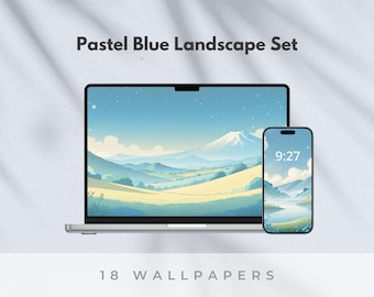 Fondo de pantalla de escritorio con paisajes de anime: Fondo inspirado en Studio Ghibli (para ordenador y teléfono)