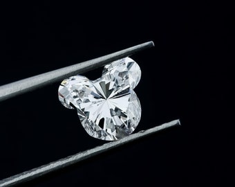Micky Shape Lab Grown Diamond: IGI Certified Loose Diamond (0.5-2.0 CT)