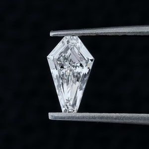 Coffin Shape IGI Certified Lab Grown Diamond For Rings & Pendants, Coffin Shape Pair Diamond for Studs, Diamond Weight: 0.20 CT - 3.0 CT