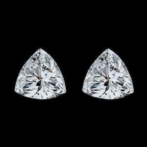 Diamante di laboratorio taglio trilione: diamante CVD E/F VVS/VS per anelli e pendenti