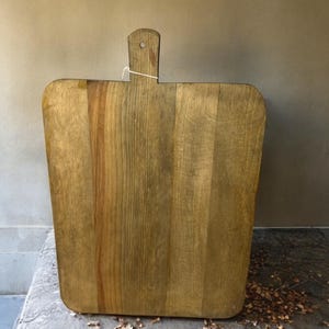 Vintage Brotbrett & Vintage Schneidebrett, Delikatessen Serviertablett, Vierkant Nussbaum Holzschneidebrett, Pizza Servierplatte aus Holz