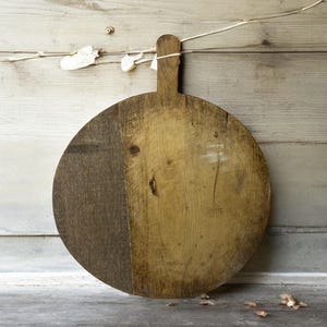 Vintage Brotbrett & Vintage Schneidebrett, Delikatessen Serviertablett, Vierkant Nussbaum Holzschneidebrett, Pizza Servierplatte aus Holz