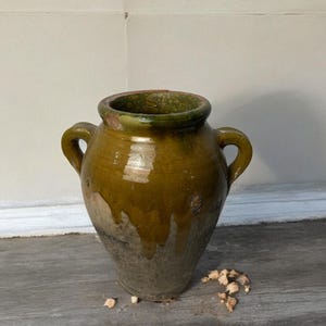 Handmade Turkish Terracotta Relief Vase, Pottery Clay Flower Pot, Decorative Vintage Vase, Terracotta Antique Vase, For Home Decoration