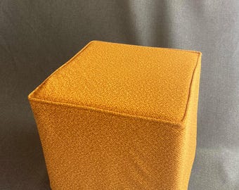Housse pour pouf bouclé, Housse pour pouf, Housse pour pouf, Housse pour repose-pieds personnalisée, Housse pour repose-pieds, Housse pour pouf, Housse pour pouf carré, bouclée,