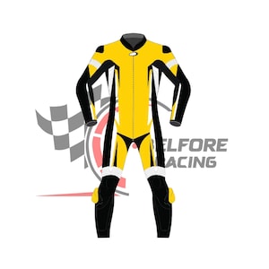 Real leather racer-style motorbike suit, Cowhide CE Approved Leather Biker Racing Suit, one-piece moto racing suit