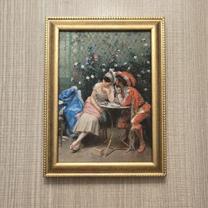 Raimundo de Madrazo y Garreta "Masqueraders" Art Reproduction Print