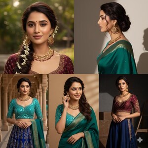 Royal Ruby Gold-Plated Choker Necklace Set | Bridal & Party Wear Jewelry image 3