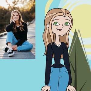 Dibujo personalizado tuyo o de tu OC al estilo de Total Drama