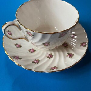 Aynsley Rosedale Bone China (salad and Bread Plates, Cup/saucer Sets ...