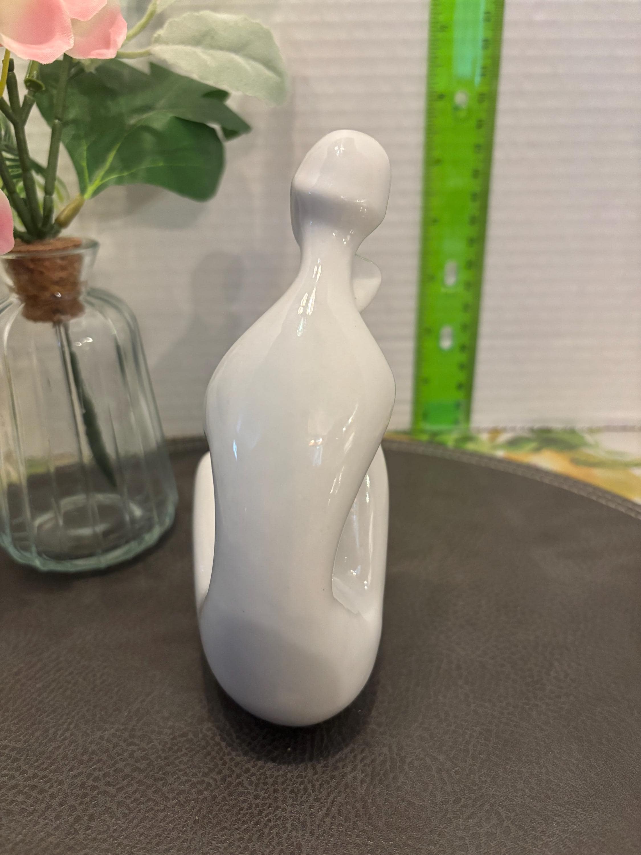 Vintage Royal Dux Jitka Forejtova, Czechoslovakia, All White