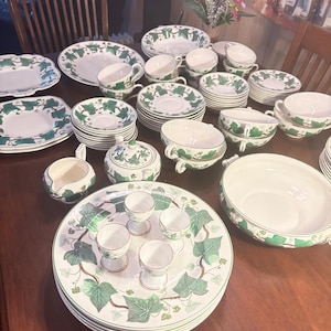 Napoleon Ivy Wedgwood China - Etsy