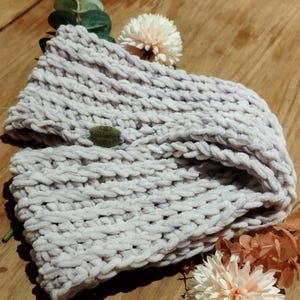 Loop, chunky wool, fluffy loop, pink-purple