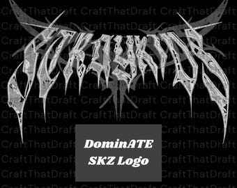 Stray Kids DominATE Tour Logo PNG | Digital T-shirt Design | SKZ Concert