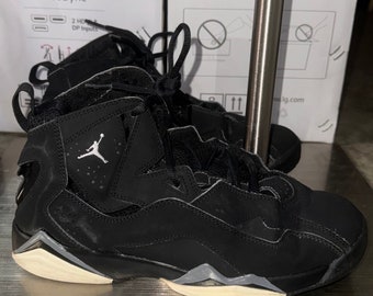 Air Jordan Nike 7s Black Suede Authentic Original Size 7Y Amazing Condition Pre-Owned. Fits true to size, and are well taken care of