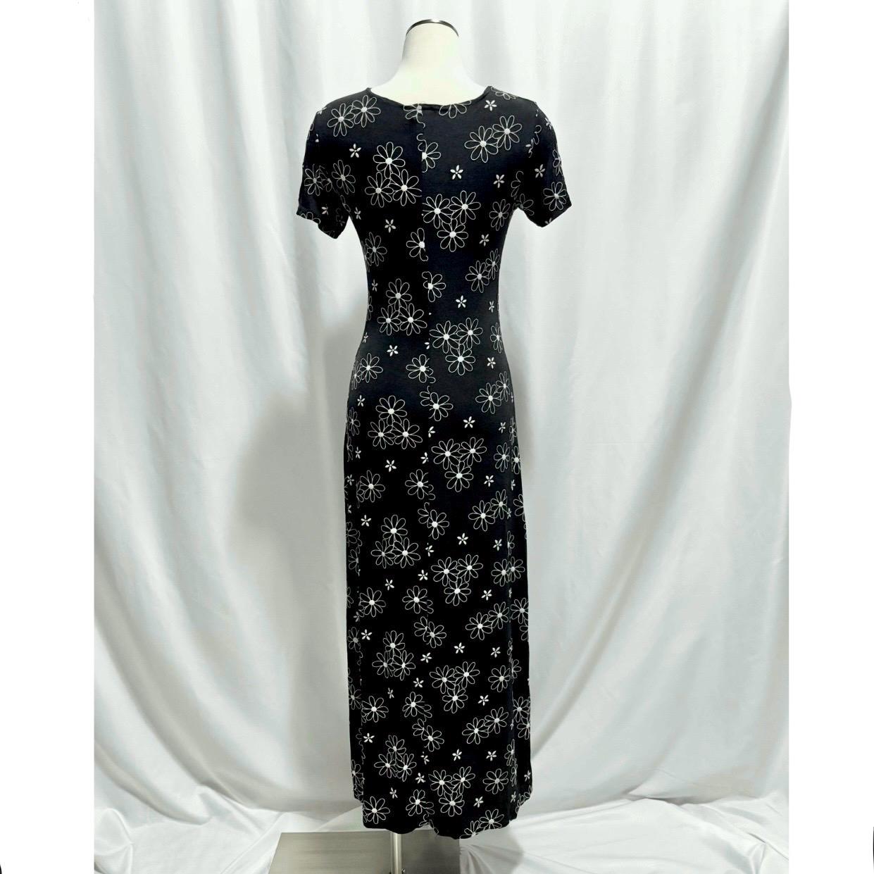 black and grey bandage dress Black Floral Smocked Long Sleeve Maternity Maxi Dress