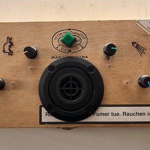 Handmade Music Glitch Box, Touch Sensitive Noise Instrument, Custom Finish, Limited Edition