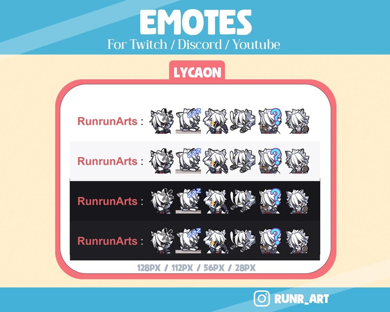 Zenless Zone Zero Von Lycaon Emotes | Six Emotes Ready to Use Digital ...