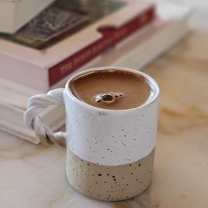 Espresso Cup Set Handmade, Gift Coffee Cup, Espresso Cup, Stoneware Espresso Mug, Coffee Lover Gift, Birthday Gift, Christmas Gifts