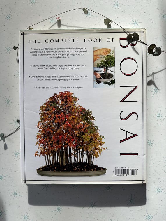 1990 the Complete Book of Bonsai by Harry Tomlinson - Etsy Canada
