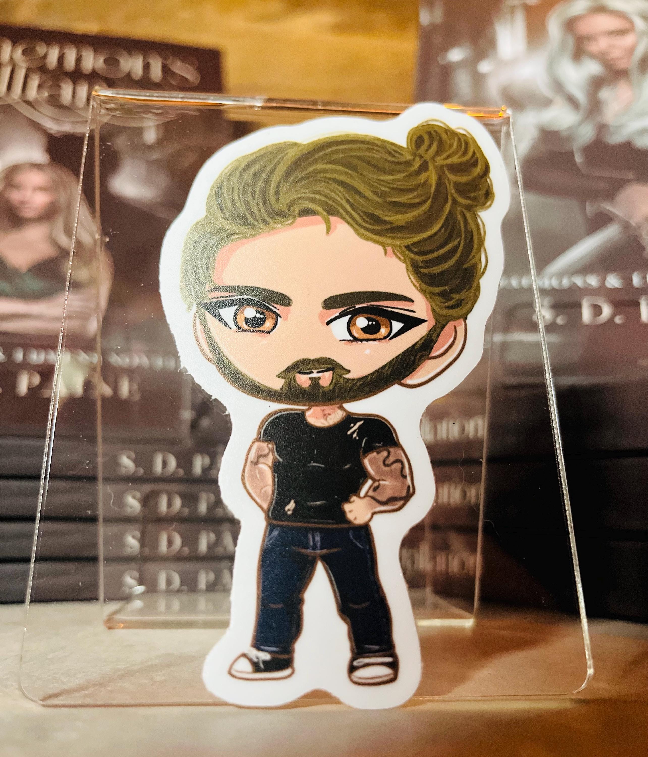 Chibi Style Vinyl Sticker - Etsy