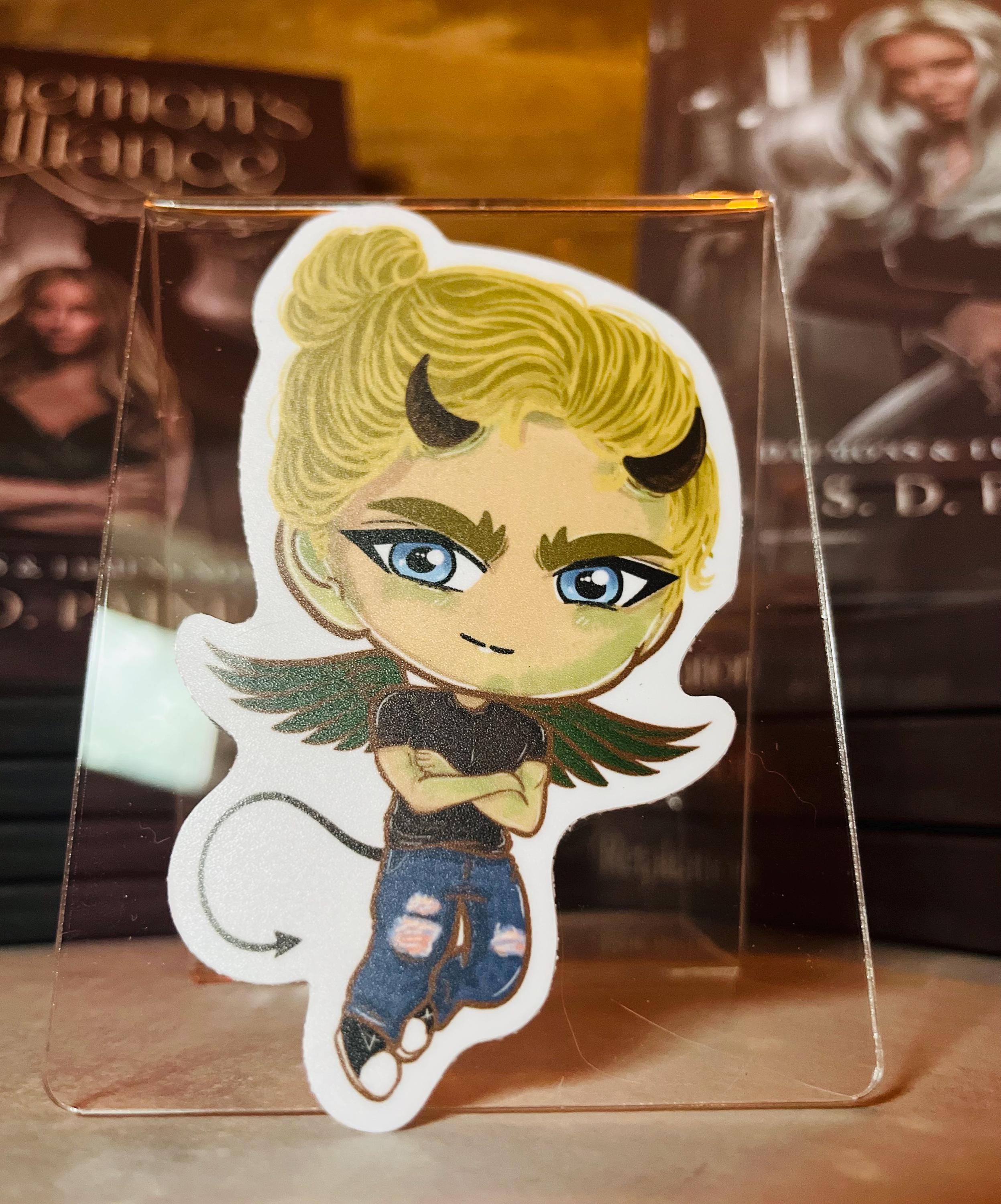 Chibi Style Vinyl Sticker - Etsy