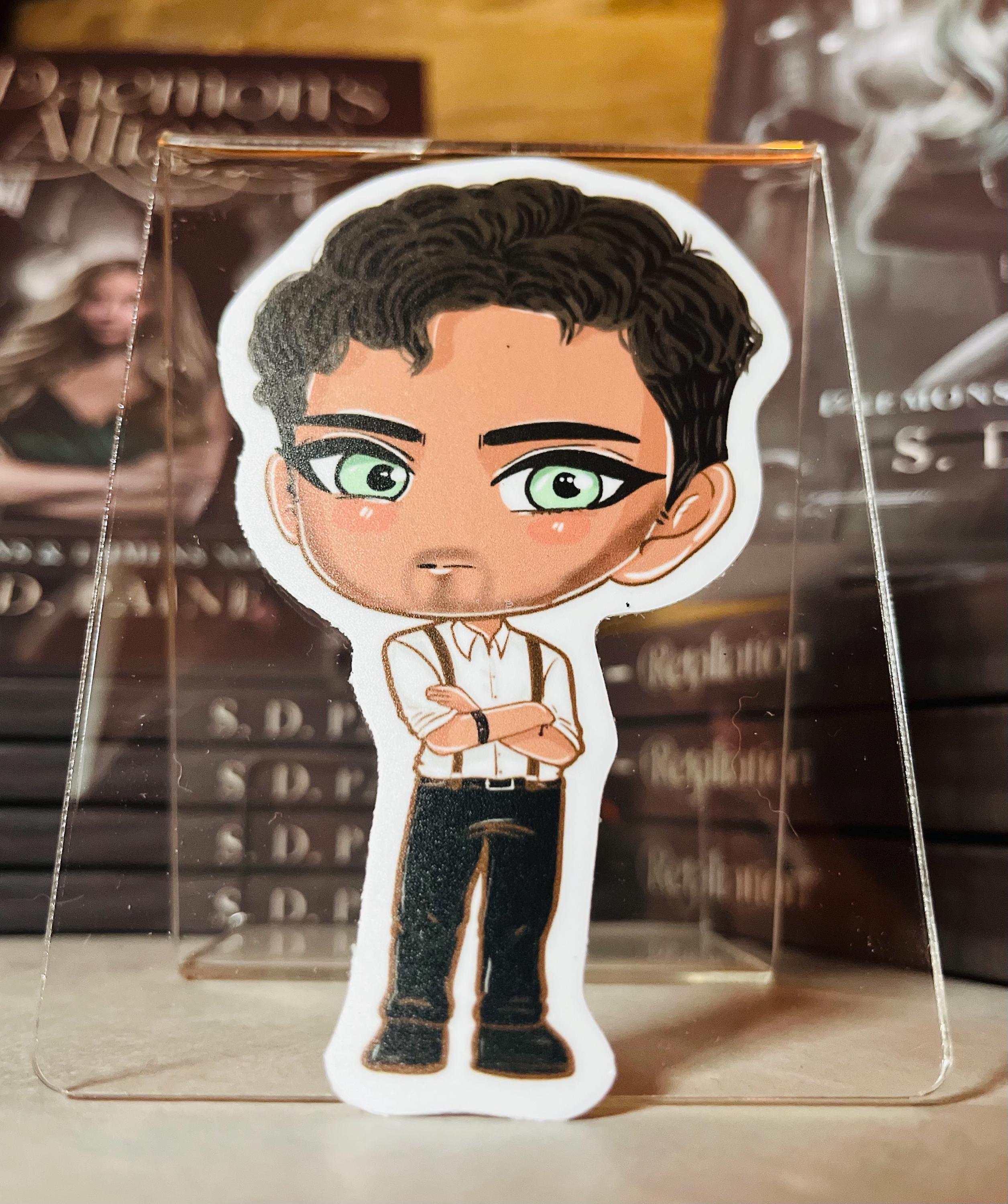 Chibi Style Vinyl Sticker - Etsy