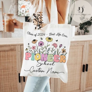 Personalized Pioneer School Tote Bag, JW Pioneer School 2024 Gift, Pioneer School Gift Bag, Best Life Ever Bag Gift Bag, jw gift