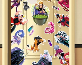 Personalized Villains Disney Cruise Line magnet, Maleficent Ursula Cruella Evil Queen Hade  Disney Villains Poison magnet, Villains Cruise