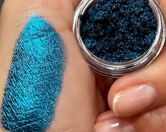 Cobalt Christmas Chrome Colorshift (Chameleon) Pigment - Cosmetic, Nail, Resin, Epoxy, DIY Art