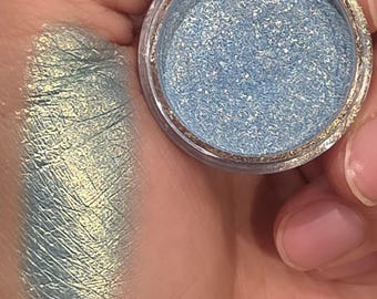 Blue Shimmer Mica Pigment - Cosmetic, Nail, Resin, Epoxy, DIY Art