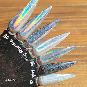 Razzle Hologram Cosmetic Grade Pigment Solvent Resistant Glitter for Nail Art