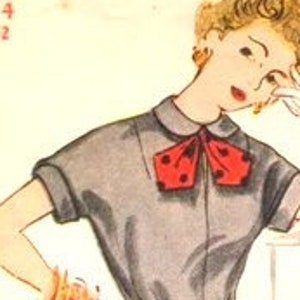 Simplicity 4523 Misses 50's Kimono Sleeves, Front Button Dress, Detachable  Collar  Vintage Sewing Pattern Bust 32, Waist 26, Hip 35 FF