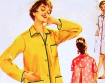 Button Front Robe Pattern - Etsy