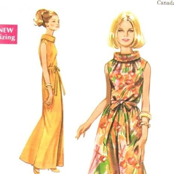 Butterick 5073 Misses' Sleeveless Jumpsuit with Bias Turn Over Collar and Tie Belt,  Sewing Pattern Size 10 B32.5 FF