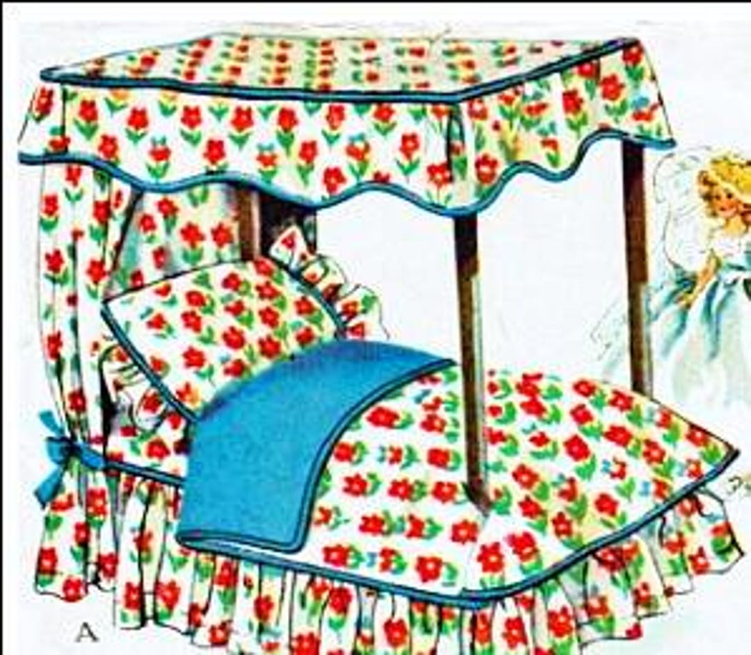 Original, Mccall's 1658 Vintage Sewing Pattern: Furniture for 7.5