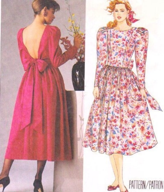 Mccall's 4039 Laura Ashley Evening Dress Vintage 80's Sewing Pattern Size 6 FF - Etsy Mccall's 4039 Laura Ashley Evening Dress Vintage 80's Sewing Pattern Size 6 FF - Etsy