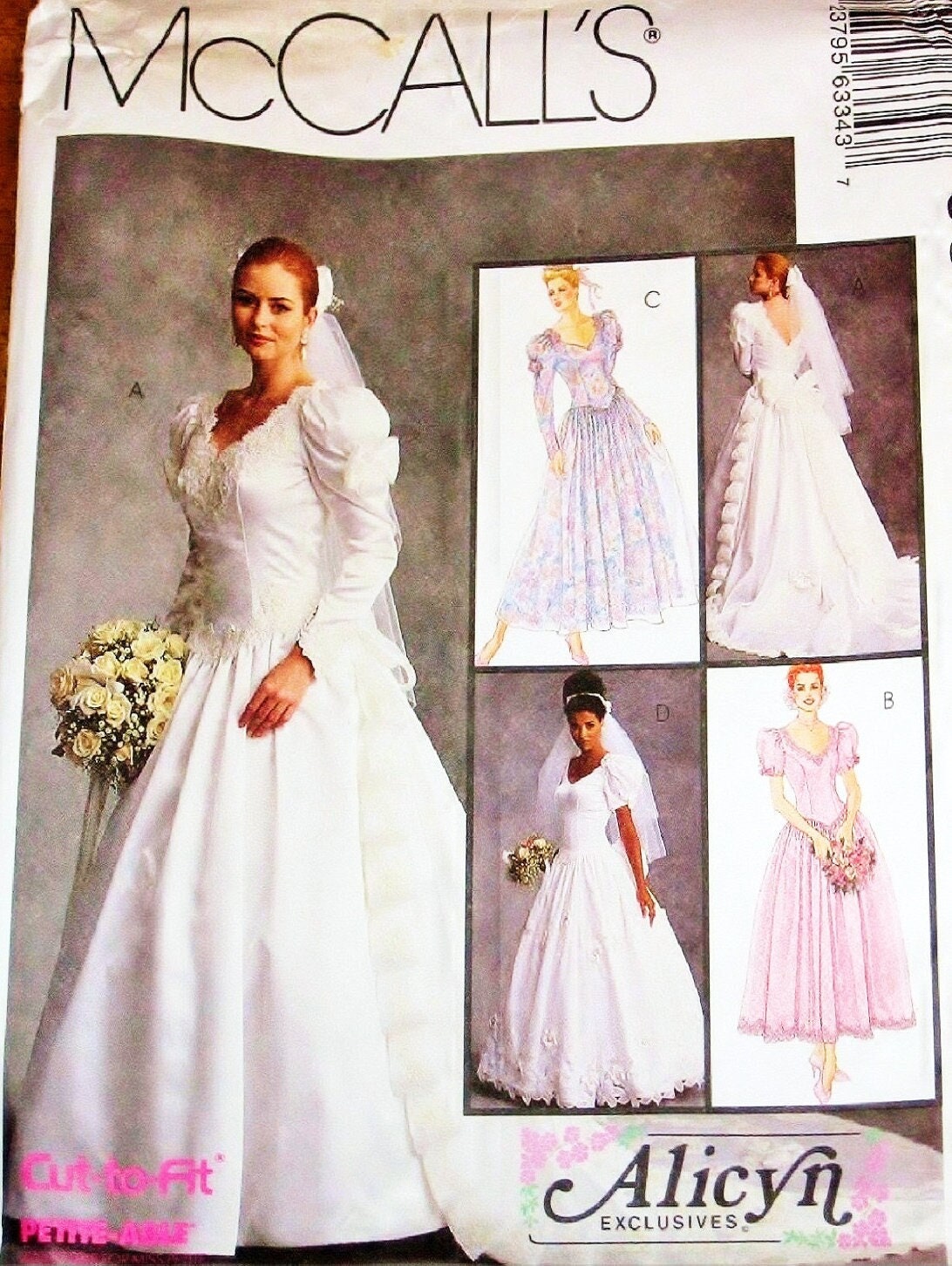 mccalls bridesmaid dress patterns 2954 Evening Elegance Sewing Pattern Size A 6-10 Formal Dresses & Stole Contrast Bands B Stunning McCALLS 3944 MS/MP Bridal/Bridesmaids