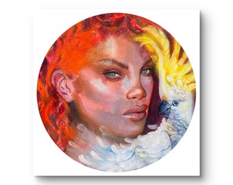 Liberty - art print on satin paper